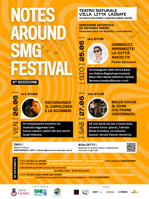 Festival Notes Around SMG - 2ª Edizione